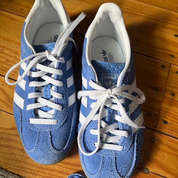 Adidas Blue Gazelle Size 36 2/3   / 5.5 - Picture 4 of 6